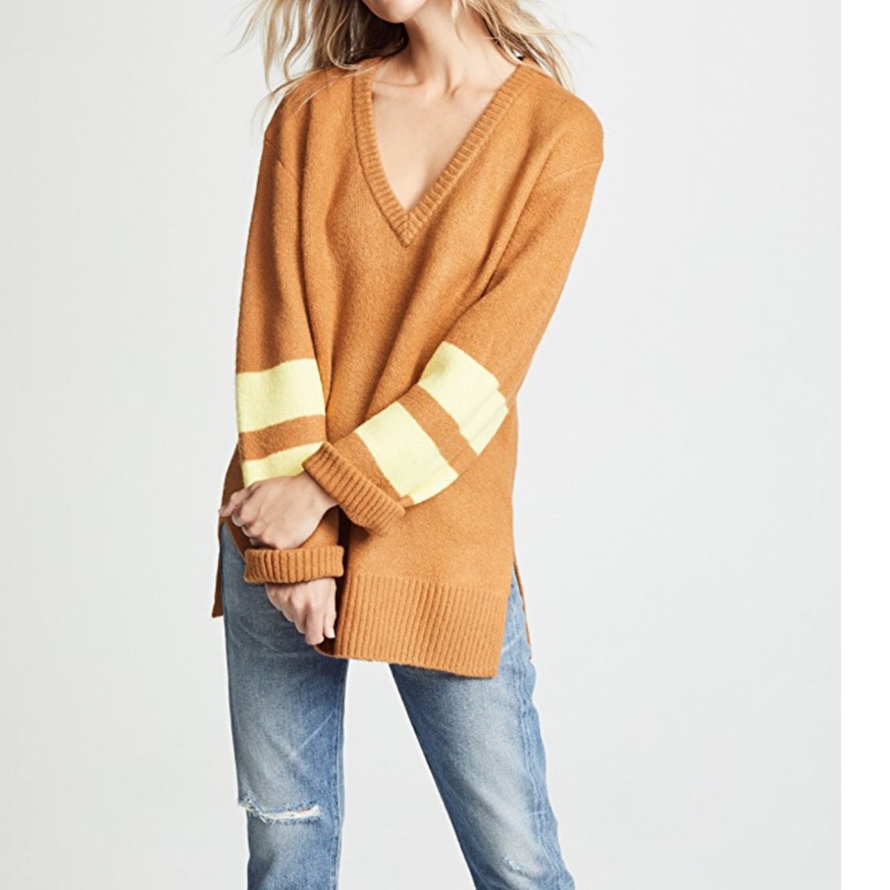 Current Elliot Camel Sweater
